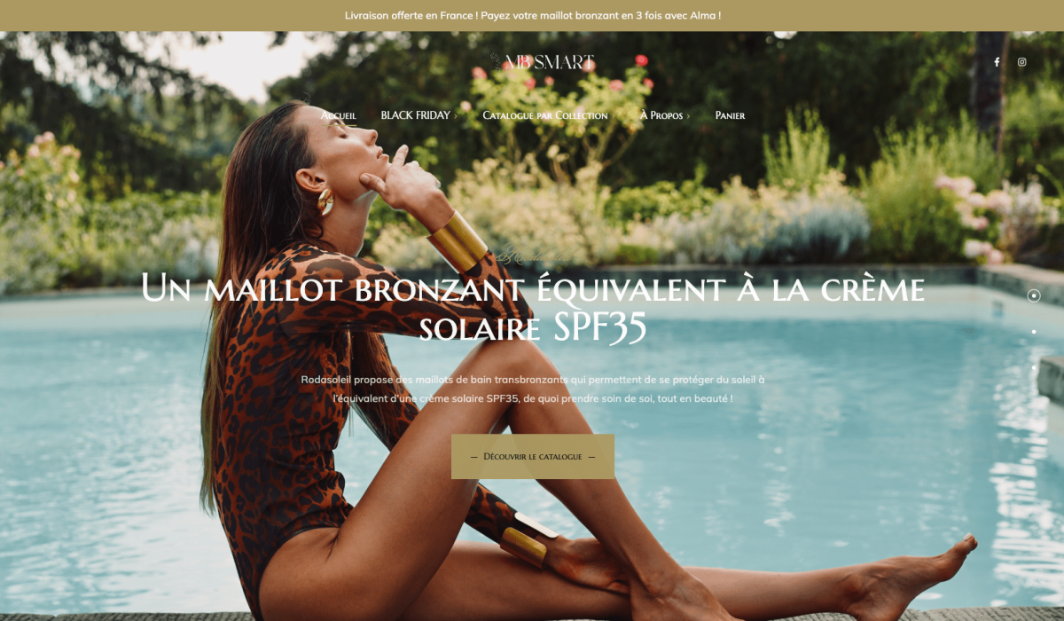 Site internet optimisé pour le référencement naturel réalisé par WebM